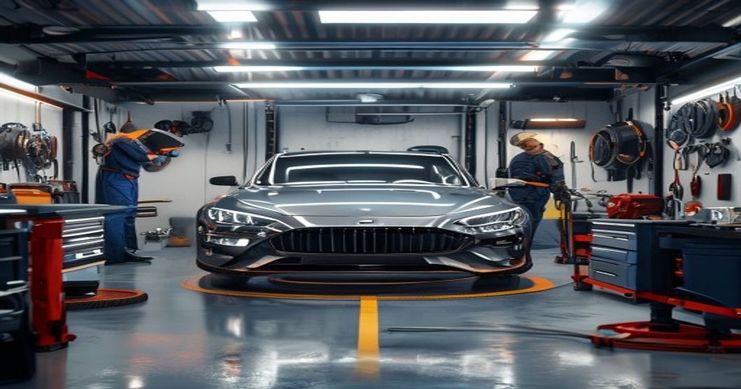 Autospektrum Service – bilde av verkstedet