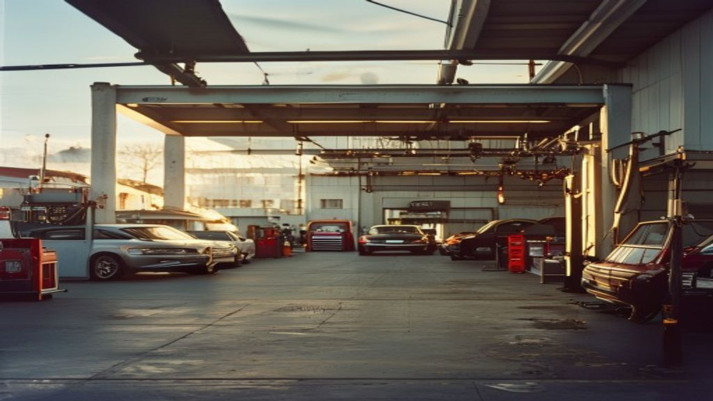 Haugens Bilshine – bilde av verkstedet