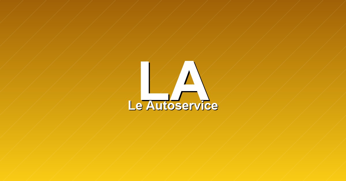 Le Autoservice – bilde av verkstedet