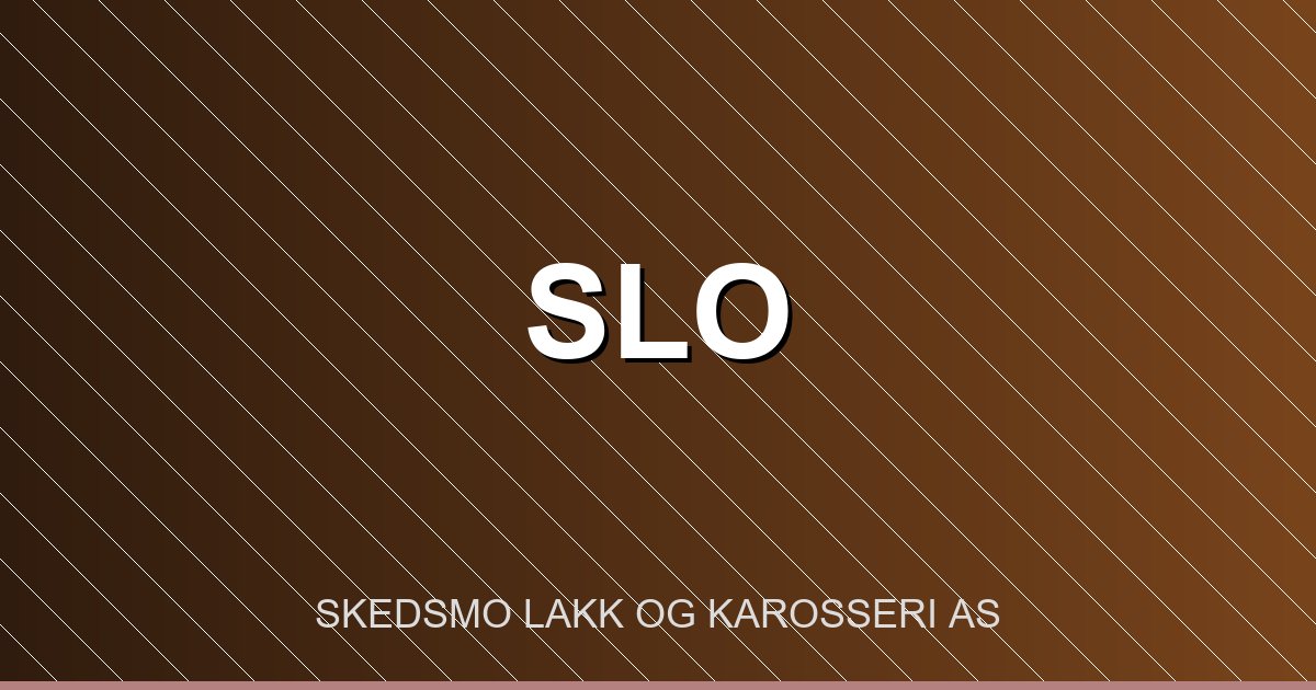 Skedsmo Lakk og Karosseri – bilde av verkstedet