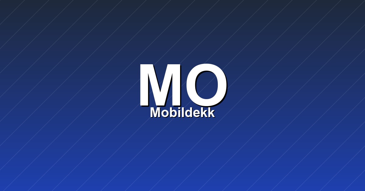 Mobildekk – bilde av verkstedet