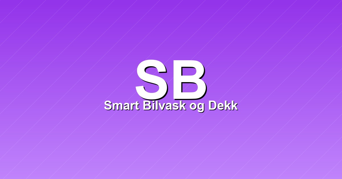 Smart Bilvask og Dekk – bilde av verkstedet