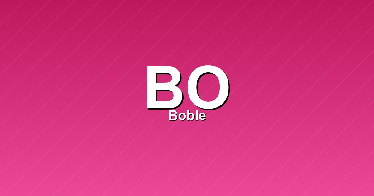 Boble – bilde av verkstedet