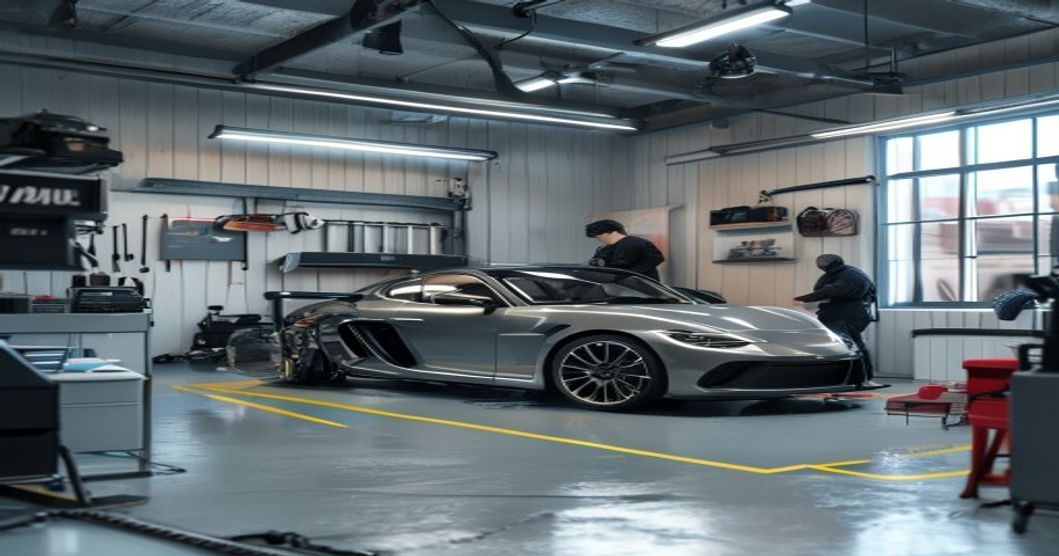 Larsen Bilpleie & Detailing – bilde av verkstedet
