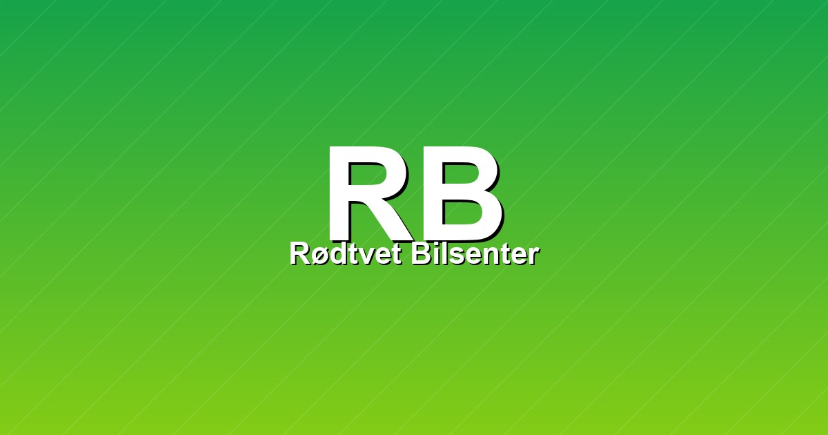Rødtvet Bilsenter – bilde av verkstedet