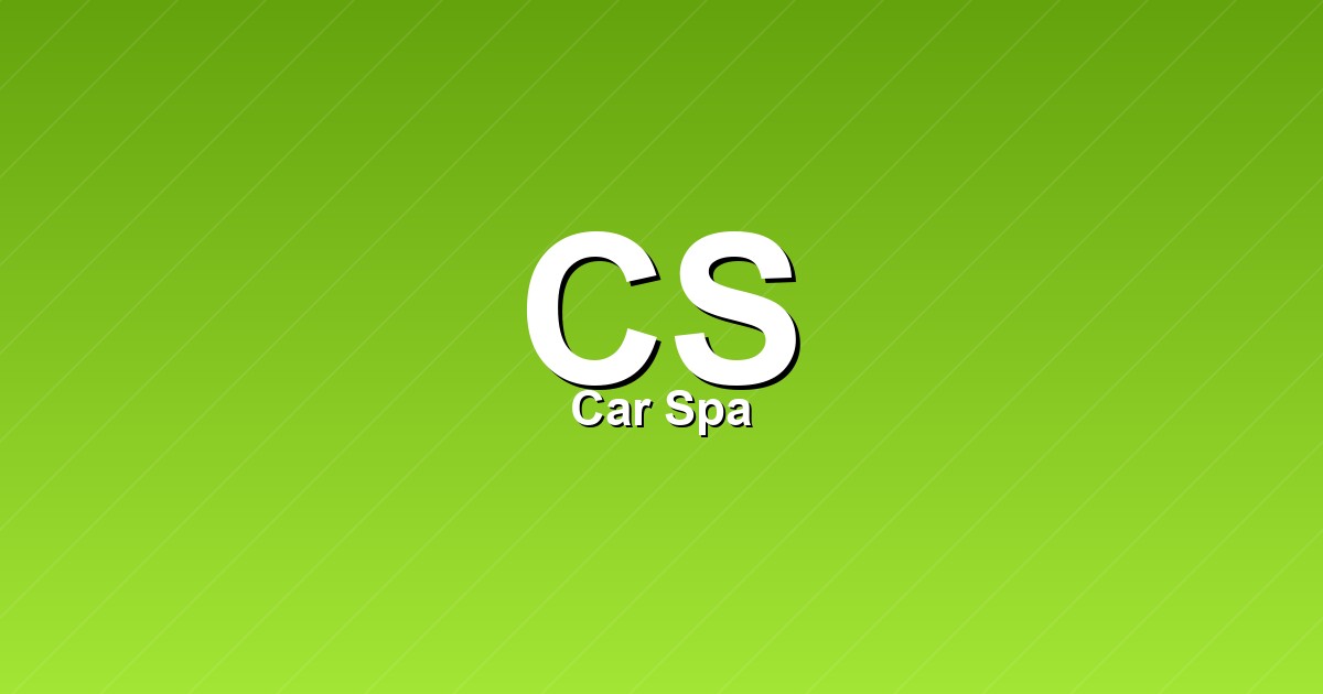 Car Spa – bilde av verkstedet